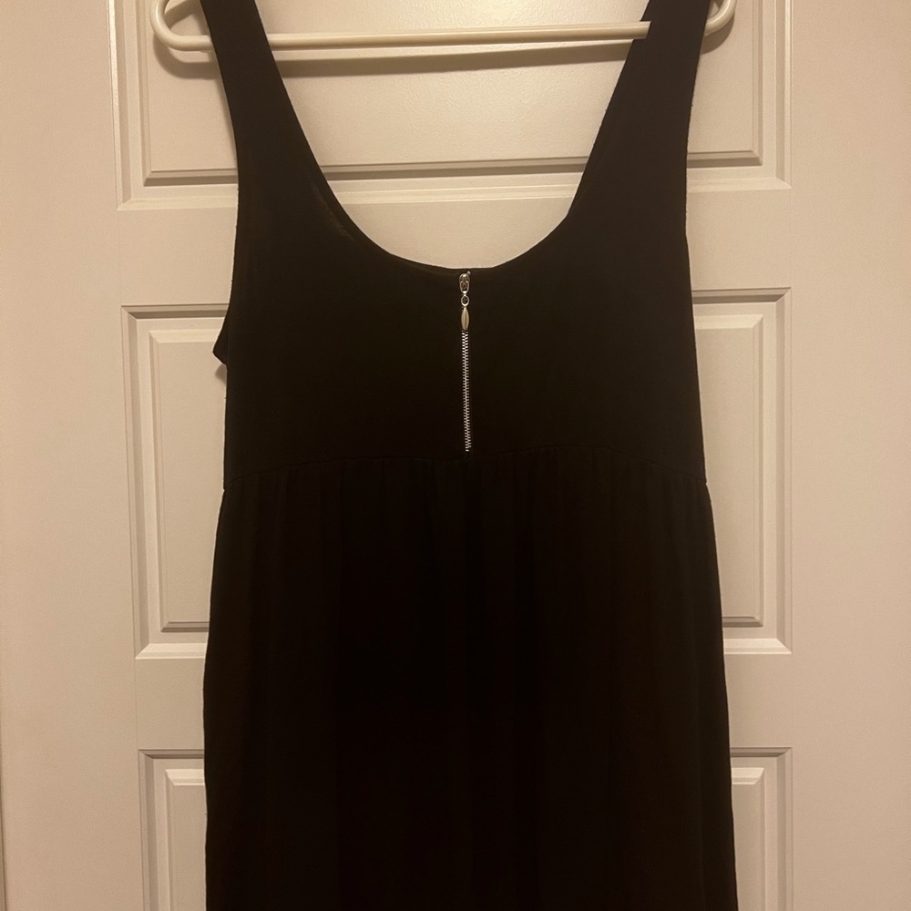 Torrid Super Soft babydoll tank w/ zipper accent